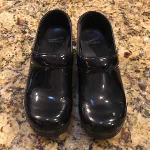 Dansko Patent Leather Clogs